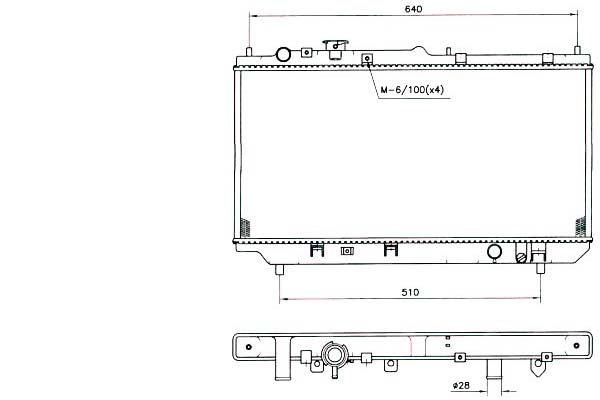 фото №2, Радиаторов mazda 323f c 94-98 nrf