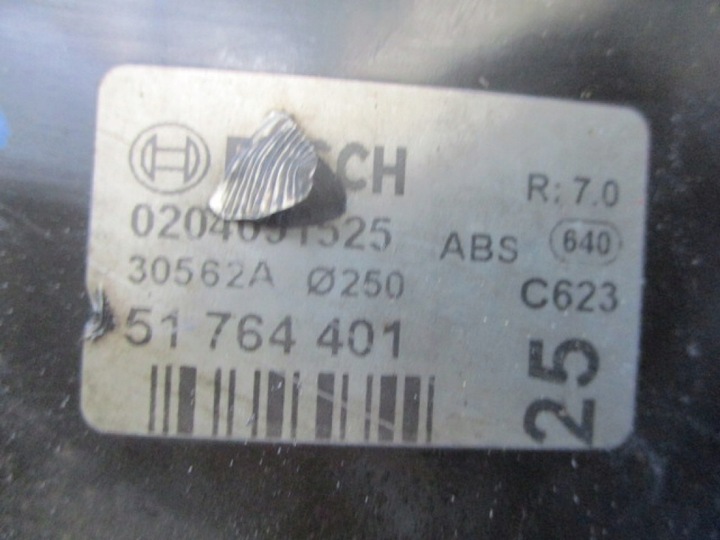 фото №7, Fiat doblo i рестайлинг усилитель тормозные 51764401 0204051525