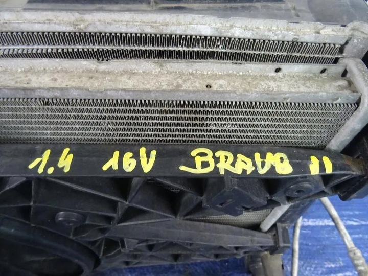 фото №9, Комплект радиатор fiat bravo ii 1.4 16v