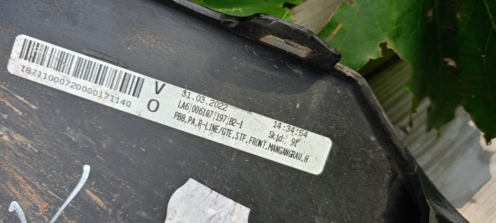 фото №11, Бампер перед переднє vw passat b8 рестайлінг 19-22r r-line 3g0805903j 3g0853794b