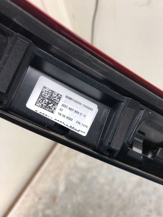 фото №8, Спойлер спойлер багажника vw t-roc купе r-line 2gc827933c