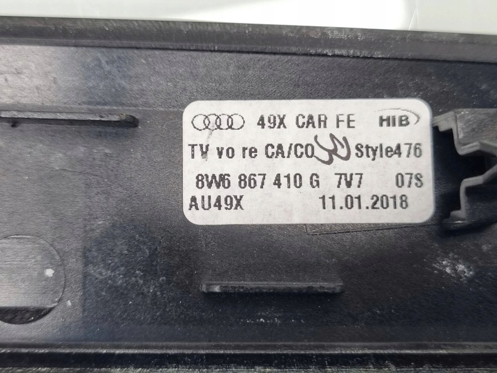 фото №14, Audi s5 f5 2018 комплект рамка панели распределительной