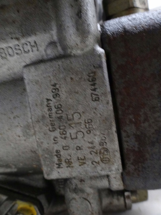 фото №9, Bmw 5 e39 1999 2.5 tds насос вприскувальний високого тиску 0460406994