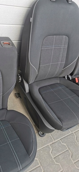 фото №7, Ford fiesta mk8 5d 2017- сиденья перед диван зад комплект