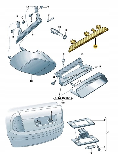 фото №5, Новое оригинальные третье свет сплав оригинальный номер 6y9945097a