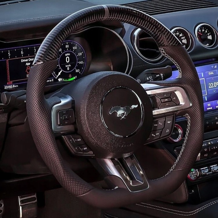 фото №5, Модификация руль ford mustang 2014+ тюнинг custom карбон