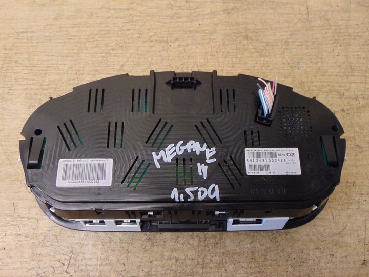 фото №8, Спідометр  манометр renault megane iii 1.5 dci європа