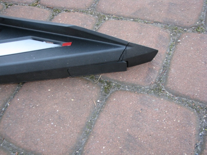 фото №3, Градус порог правые toyota rav4 v 2018- повреждённый