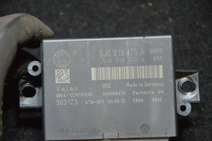 фото №1, Skoda octavia ii hb модуль pdc 5j0919475a