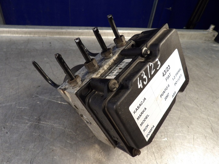 фото №5, Насос abs fiat punto ii 0265800315 0265231331