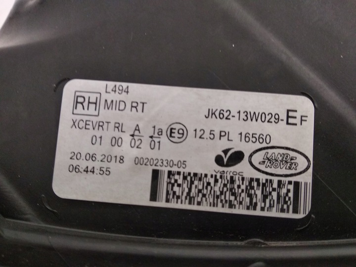 фото №13, Range rover sport iilift 17-22 лампа права f-led