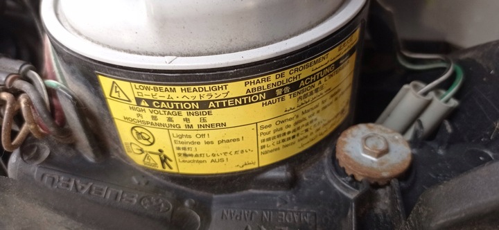 фото №5, Subaru legacy 4 iv фара перед левый ксенон eu