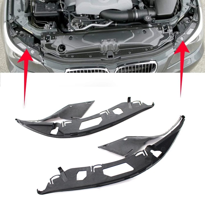 фото №15, Ущільнювач фара лампи ліва l+r do bmw e60 e61