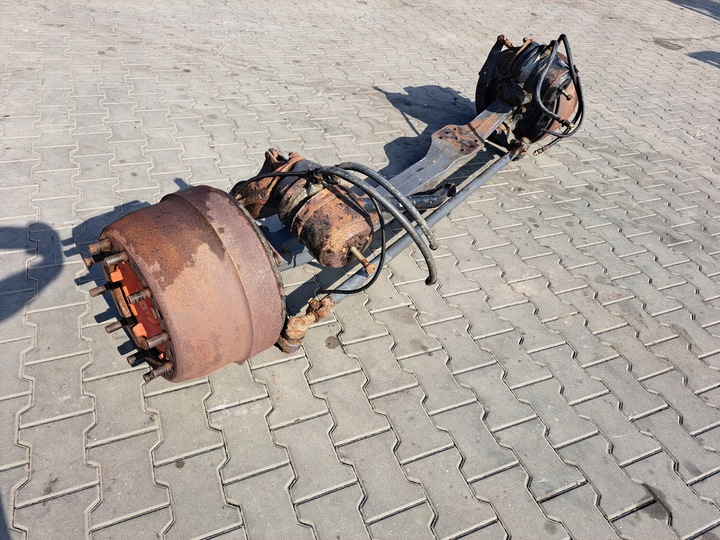 фото №3, Балка вісь передня поворотна опора барабани ступиці volvo fh fm 9 12 13 16