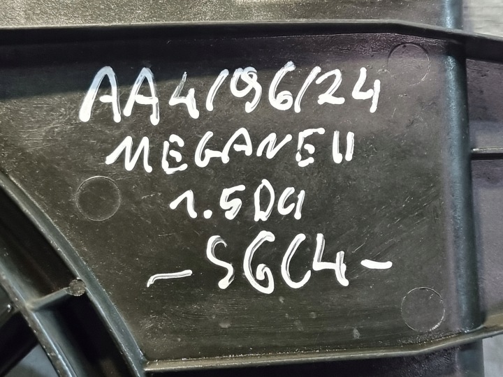 фото №7, Вентилятор охлаждения радиатора (диффузор) oem номер 8200151464 renault megane ii 1.5 dci 60kw 03r