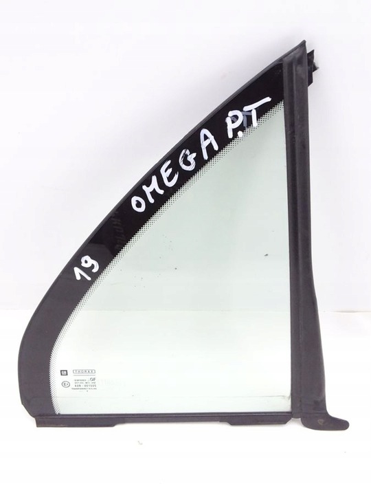 фото №1, Opel omega b скло двері правий зад трикутник sedan