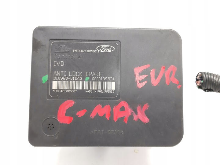 фото №7, Ford c-max 1.6 tdci насос abs 10.0960-0112.3 3m51-2c405-af 10.0206-0137.4