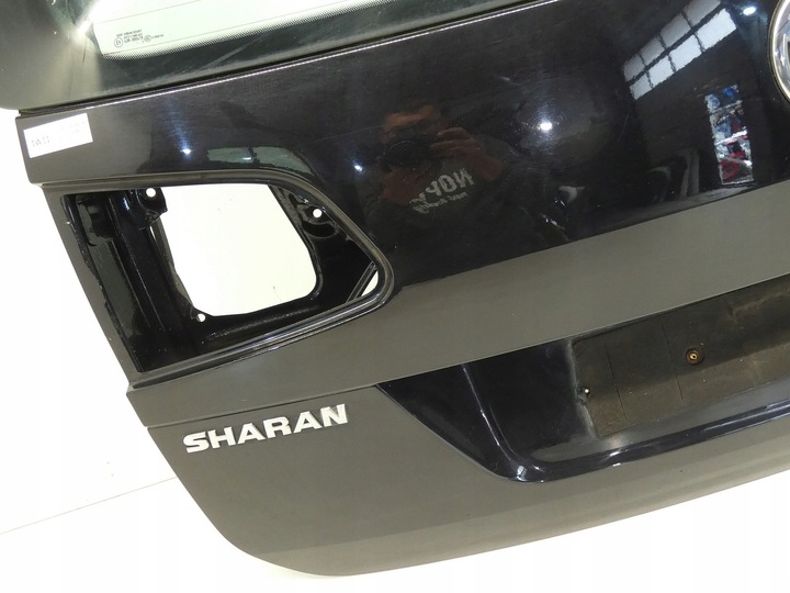 фото №10, Крышка багажника зад задняя з стекло vw sharan 7n lc9x