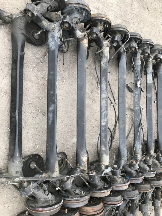 фото №8, Балка вісь зад задня toyota yaris ii барабани рік 05-11 варшава