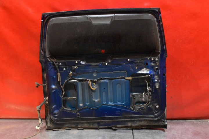 фото №15, Крышка багажника зад задняя тёмно-синяя toyota rav-4 2 ii 3d 00-03