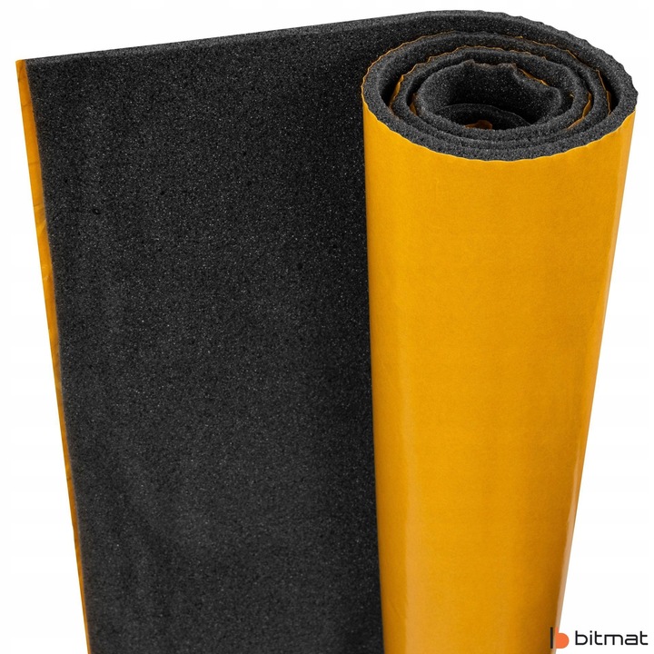 фото №14, Килимок шумопоглинаюча піна memory 5mm з klejem 1m2