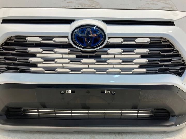 фото №7, Rav4 v гибрид бампер перед переднее комплектный bez pdc 040