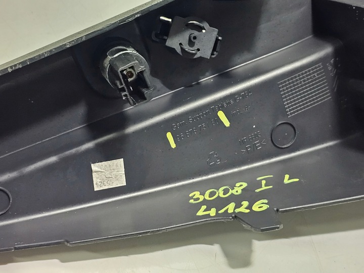 фото №8, Защита крепление полки багажника левая peugeot 3008 i 09-16 #4126