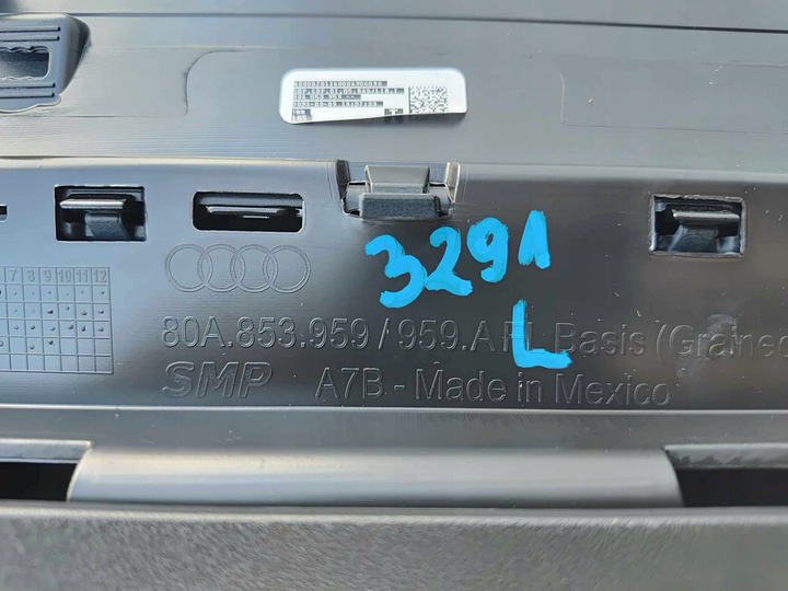 фото №6, Audi q5 ii 80a планка дверь левая перед передняя новая оригинальный номер 3291