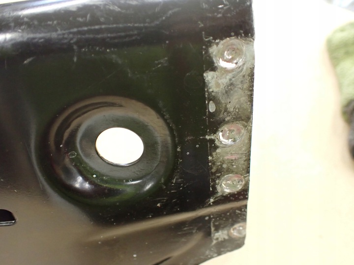 фото №13, Opel astra 4 iv j универсал правые pas зад панель крепления фар