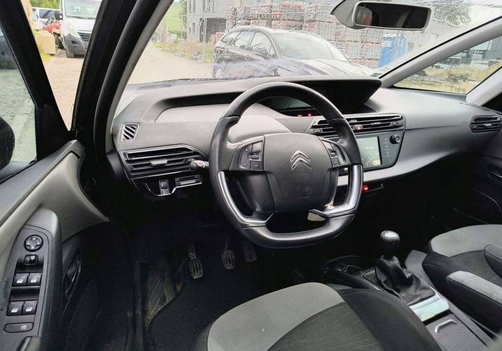 фото №12, Бампер крыло правый лампы led pas переднее балка citroen c4 picasso ii 13-