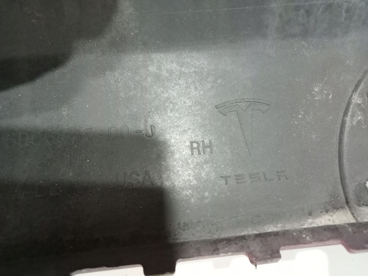 фото №11, Dt-418 планка пороговая правая tesla s рестайлинг 6005875-00-j