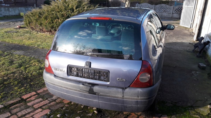 фото №16, Бампер задний жёлтый renault clio ii 98r 1.2 бензин