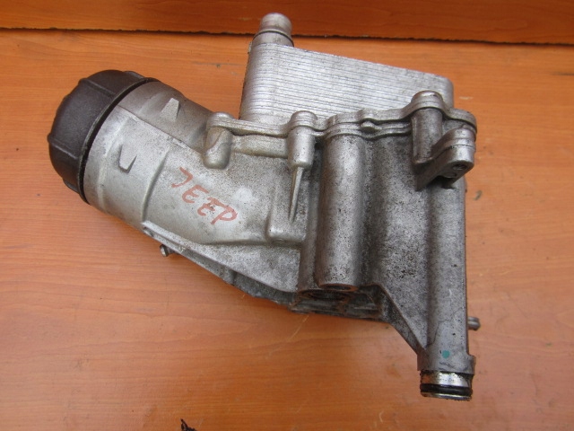 фото №8, Jeep cherokee kl 2.2 crdi lau61 корпус фильтра масла 55263256 крышка