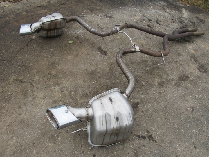 фото №9, Глушники кінцеві вихлоп mercedes-benz sl r230 230 a2304911300