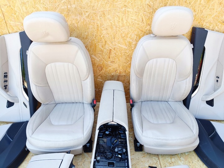 фото №10, Maserati levante комплектный средство салон сиденья обивка обшивки