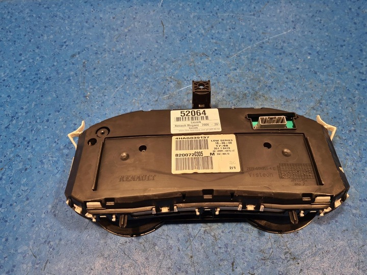 фото №6, Renault megane ii рестайлинг 1.5 dci спидометр 8200720305