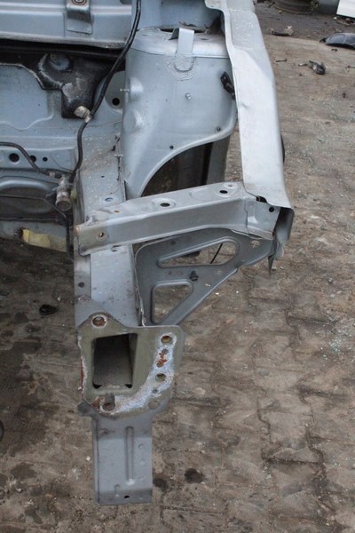 фото №11, Nissan micra k12 02-10 лонжерон левый перед