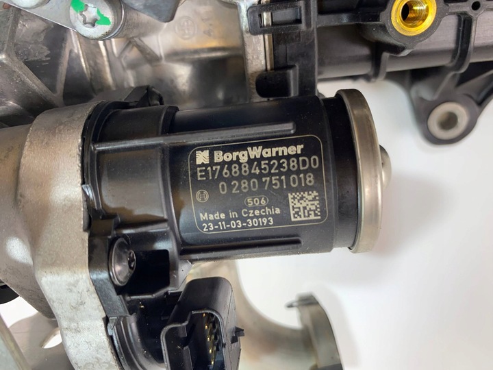 фото №8, Ford kuga mk2 рестайлінг 14-22 2.0 tdci клапан egr радіатор вихлопних газів 0280751018