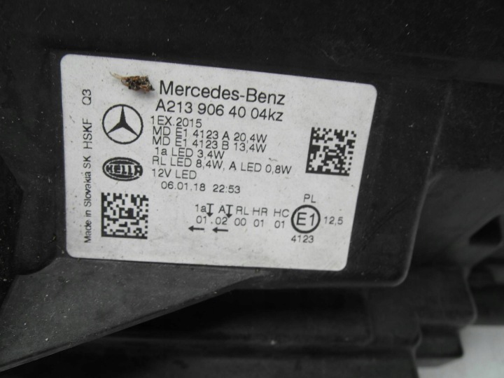 фото №8, Mercedes 213 a213 фара передня права праве перед a2139064004 nr72