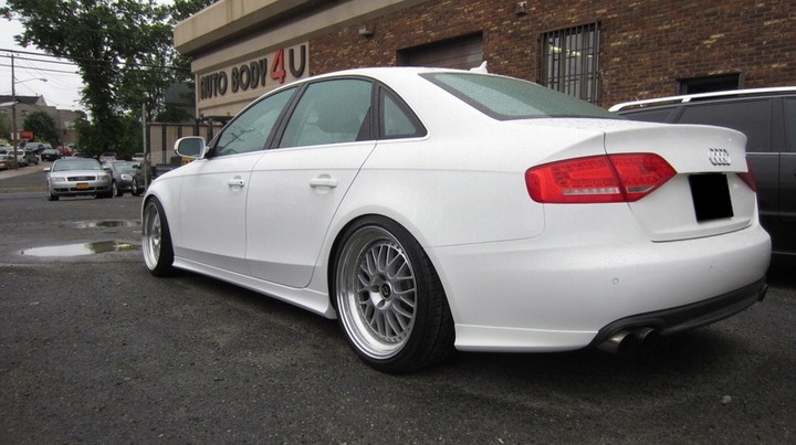 фото №8, Спойлери заднього бампера v shape з волокна скляного do audi a4 b8 08-11