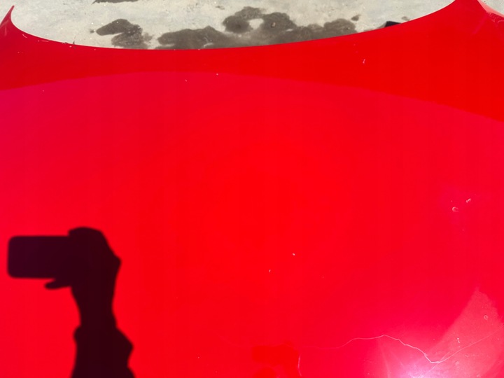 фото №8, Капот кришка audi r8 420 do ремонт оригінал обклеєна червона