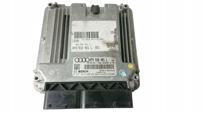 фото №1, Комп'ютер блок керування двигуна 4f9910401l audi a6 c6 3.0 tdi asb 2007 allroad