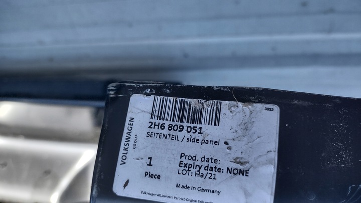 фото №10, Volkswagen vw amarok 2h6 крило лівий зад задній обшивка 13-