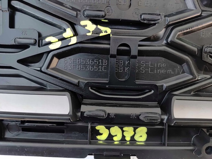 фото №12, Audi q3 ii 83a s-line решітка радіатора решітка бампера перед нова оригінальний номер 3978