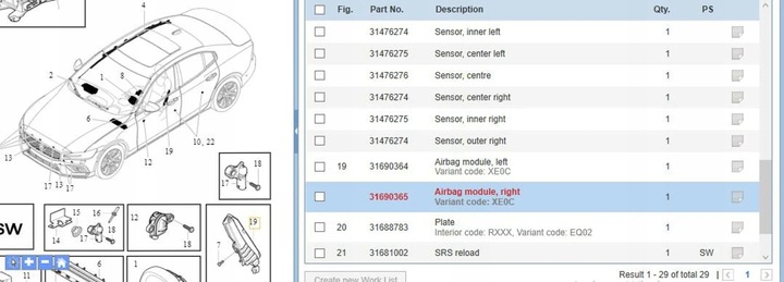 фото №6, Volvo s60 2019 подушки повітряні
