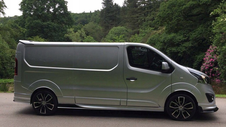 фото №11, Renault trafic 3 2014-19 накладка бампера передней перед спойлер тюнинг