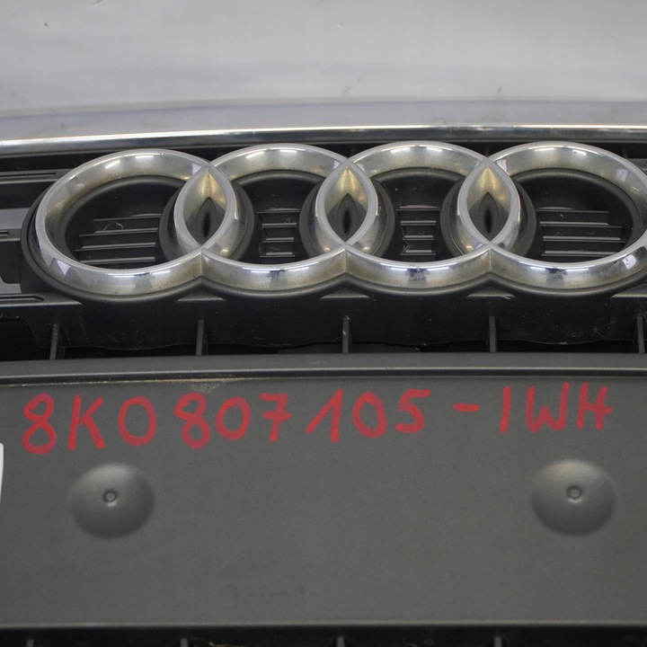 фото №14, Audi a4 b8 переднє бампер ibis білий білий - y9c