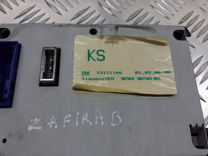 фото №2, Дисплей opel zafira b 1.9 cdti 13111166