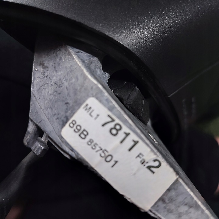 фото №10, Дзеркало ліві audi q4 e-tron 6-pin 89b857501