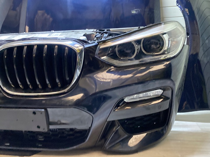 фото №9, Bmw g01 g02 x3 x4 м-пакет бампер лампи крило капот радіатор